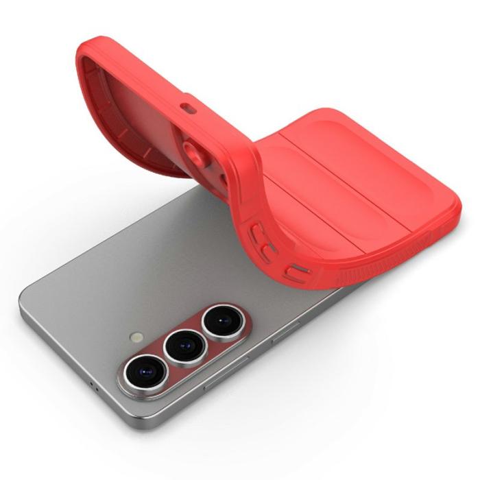 OEM - Samsung Galaxy S26/S26 Pro Skal Anti-Drop Mjuk TPU - Röd