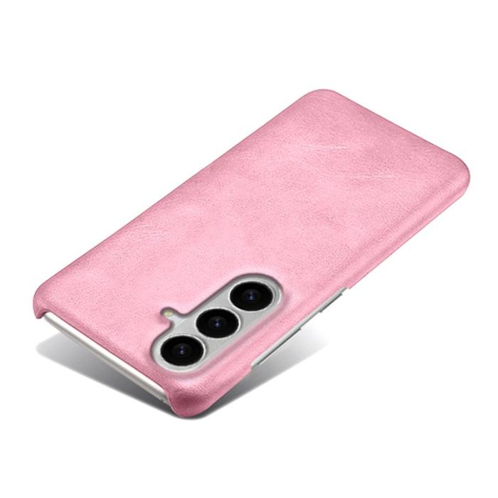 OEM - Samsung Galaxy S26 / S26 Pro Skal Konstläder Hård PC - Roséguld