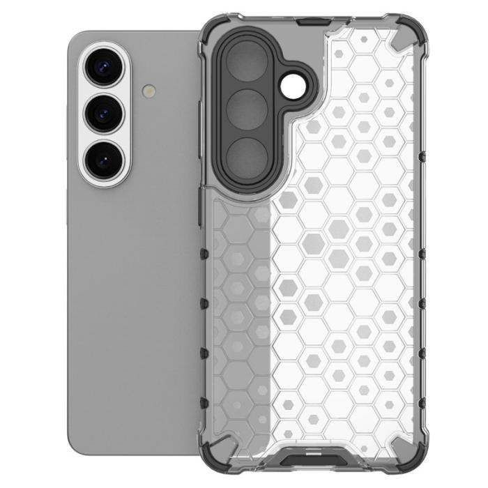 OEM - Samsung Galaxy S26/S26 Pro Skal Plast Honungskaka - Grå