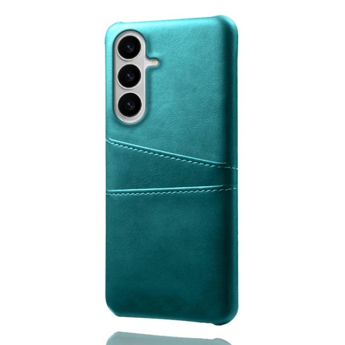 OEM - Samsung Galaxy S26 / S26 Pro Skal PU Läder + Hård PC - Grön