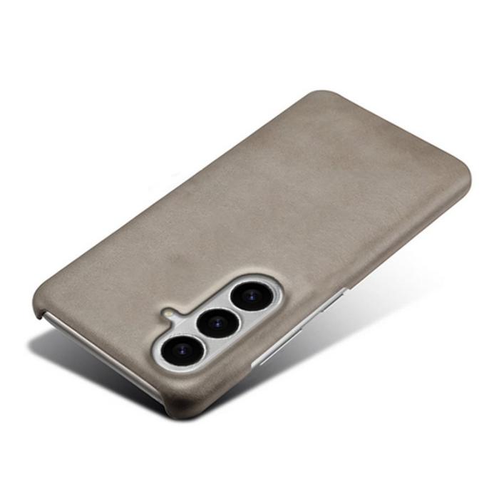 OEM - Samsung Galaxy S26 / S26 Pro Skal PU Läder Hård PC Skydd - Grå