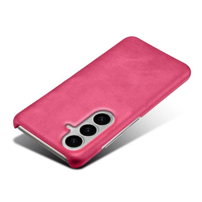 OEM - Samsung Galaxy S26 / S26 Pro Skal PU Läder Hård PC Skydd - Rosa