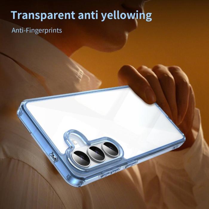 OEM - Samsung Galaxy S26/S26 Pro Skal TPU + Akryl Anti-Gulning - Blå