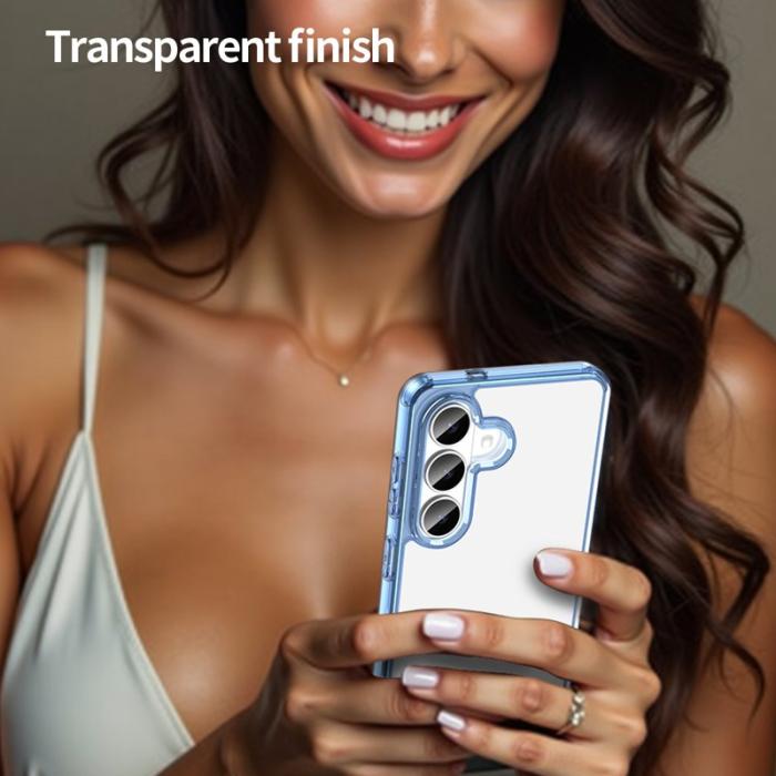 OEM - Samsung Galaxy S26/S26 Pro Skal TPU + Akryl Anti-Gulning - Blå