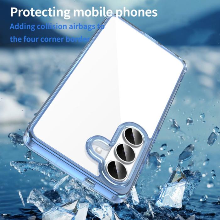 OEM - Samsung Galaxy S26/S26 Pro Skal TPU + Akryl Anti-Gulning - Blå