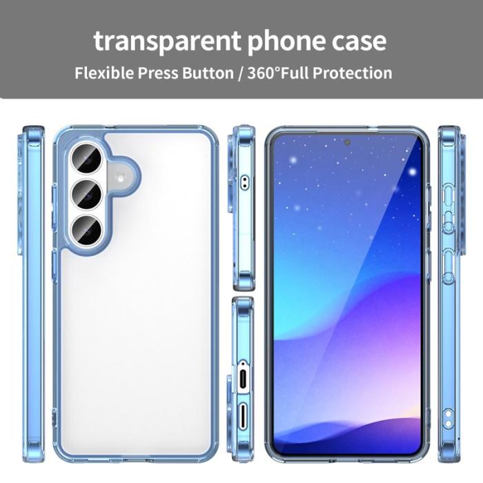 OEM - Samsung Galaxy S26/S26 Pro Skal TPU + Akryl Anti-Gulning - Blå