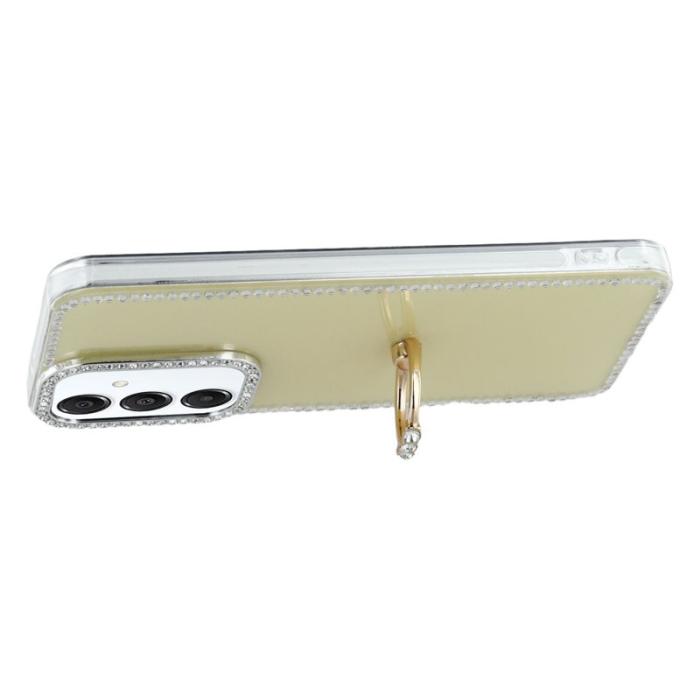 OEM - Samsung Galaxy S26/S26 Pro Skal TPU + PC Glitter - Ljusgul