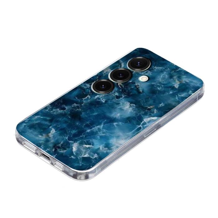 OEM - Samsung Galaxy S26 Plus Skal Marmortryck Mjuk TPU - Grå