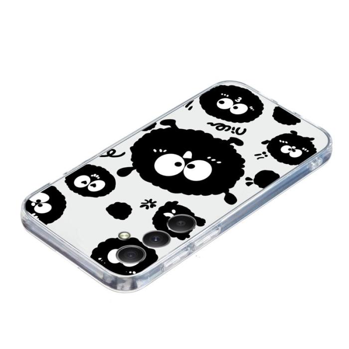 OEM - SAMSUNG Galaxy S26 Skal Mjuk TPU Mönstertryck - Svart Öga