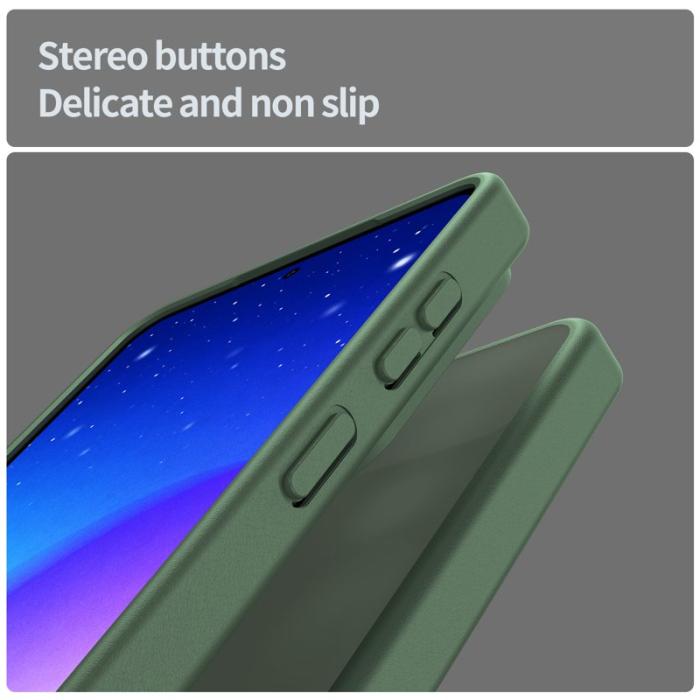 OEM - Samsung Galaxy S26 Plus Skal Plast Touch Matte Anti Drop - Olivgrön