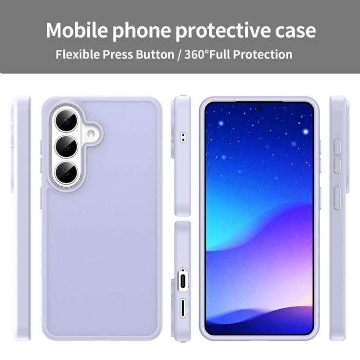 OEM - Samsung Galaxy S26 Skal Touch Matte Anti Drop TPU - Lavendel Lila