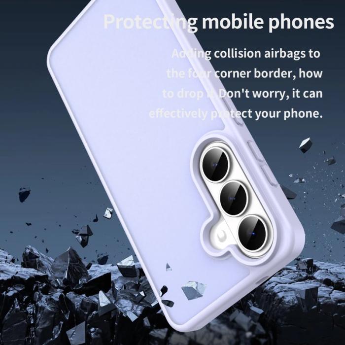 OEM - Samsung Galaxy S26 Skal Touch Matte Anti Drop TPU - Lavendel Lila