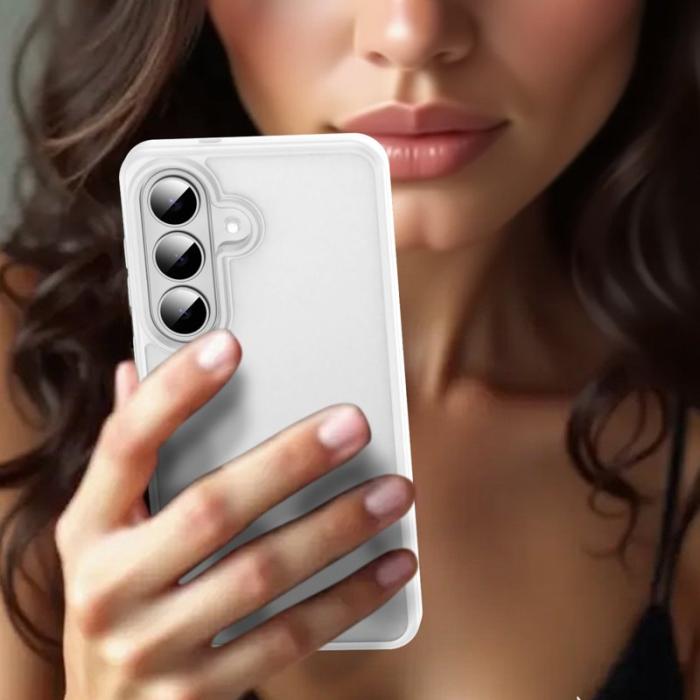 OEM - Samsung Galaxy S26 Skal Touch Matte Anti Drop TPU - Matt Vit