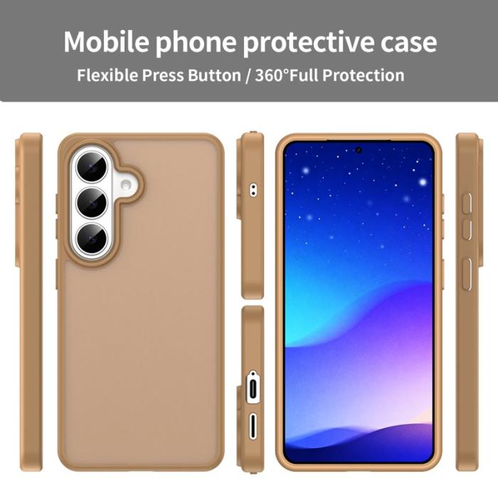 OEM - Samsung Galaxy S26 Skal Touch Matte Anti Drop TPU - Öken Guld