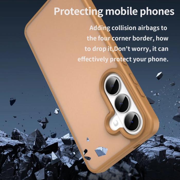 OEM - Samsung Galaxy S26 Skal Touch Matte Anti Drop TPU - Öken Guld
