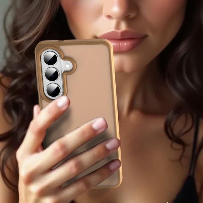 OEM - Samsung Galaxy S26 Skal Touch Matte Anti Drop TPU - Öken Guld