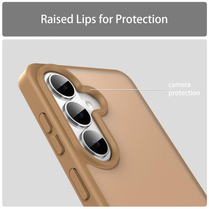 OEM - Samsung Galaxy S26 Skal Touch Matte Anti Drop TPU - Öken Guld