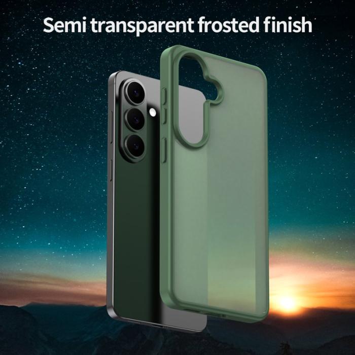 OEM - Samsung Galaxy S26 Skal Touch Matte Anti Drop TPU - Olivgrön