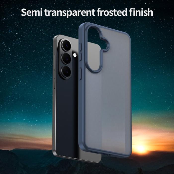 OEM - Samsung Galaxy S26 Skal Touch Matte Anti Drop TPU Plast - Blå