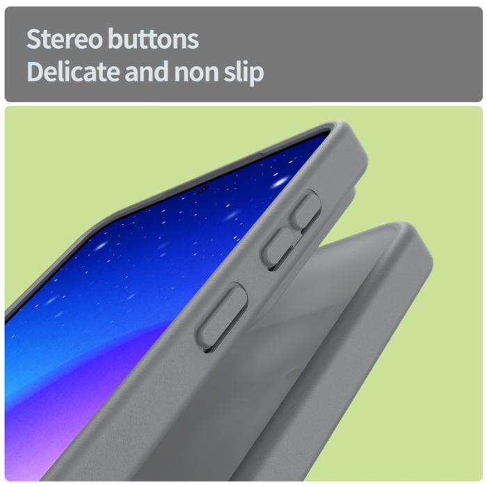 OEM - Samsung Galaxy S26 Skal Touch Matte Anti Drop TPU - Silver