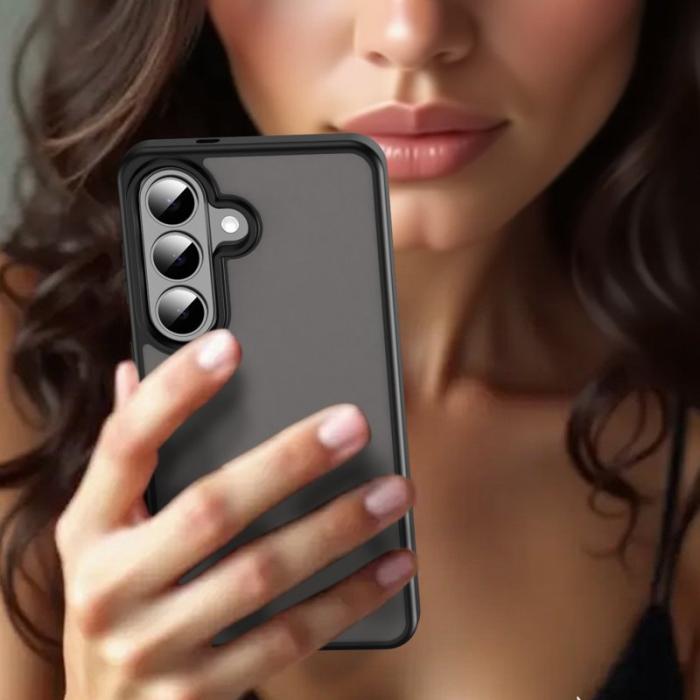 OEM - Samsung Galaxy S26 Skal Touch Matte Anti Drop TPU - Svart