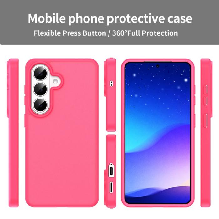 OEM - Samsung Galaxy S26 Skal Touch Matte TPU - Rosa