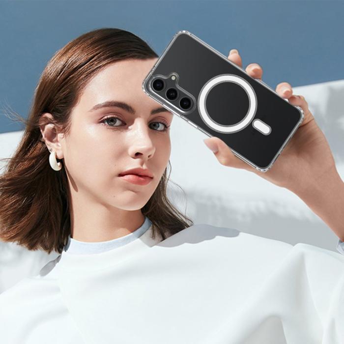 OEM - Samsung Galaxy S26 Plus Skal TPU+Acrylic MagSafe Kompatibel - Klar