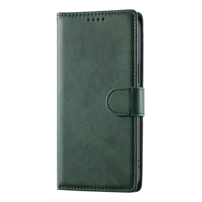 OEM - Samsung Galaxy S26 Ultra Fodral Konstläder Flip - Grön