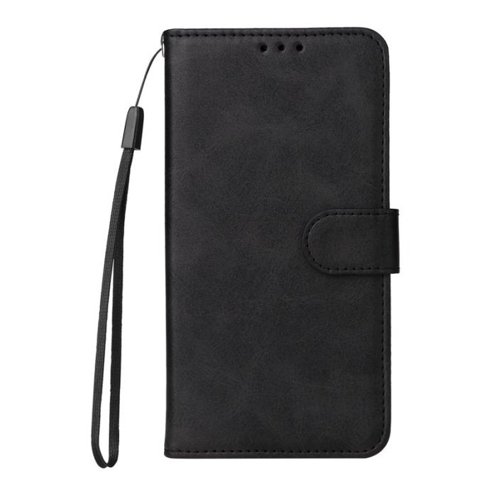 OEM - Samsung Galaxy S26 Ultra Fodral Konstläder Folio Flip - Svart