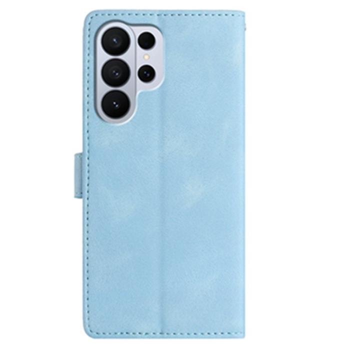 OEM - Samsung Galaxy S26 Ultra Fodral Konstläder Garden - Baby Blue