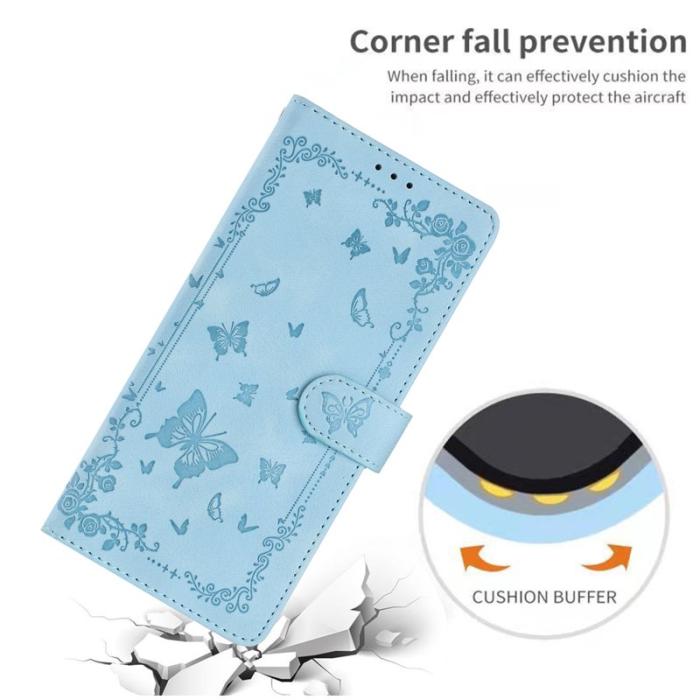 OEM - Samsung Galaxy S26 Ultra Fodral Konstläder Garden - Baby Blue