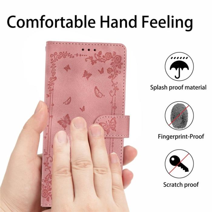 OEM - Samsung Galaxy S26 Ultra Fodral Konstläder Garden - Rosa