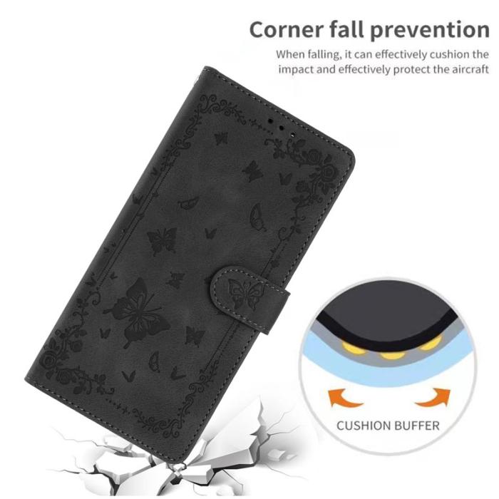 OEM - Samsung Galaxy S26 Ultra Fodral Konstläder Garden - Svart