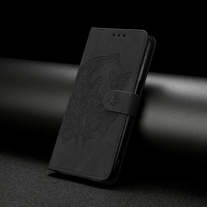 OEM - Samsung Galaxy S26 Ultra Fodral Konstläder Ställ - Svart