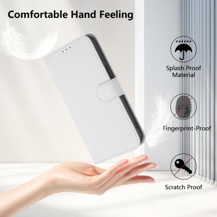 OEM - Samsung Galaxy S26 Ultra Fodral Konstläder - Vit