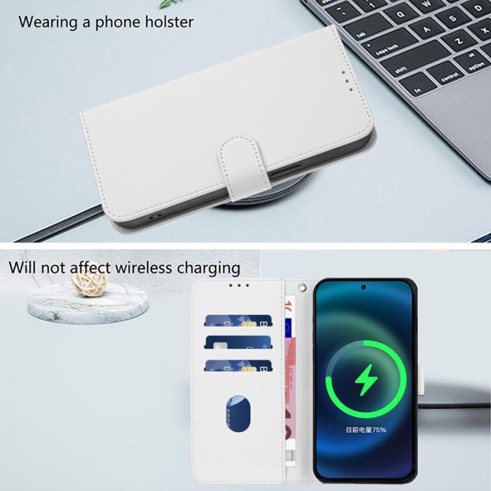 OEM - Samsung Galaxy S26 Ultra Fodral Konstläder - Vit