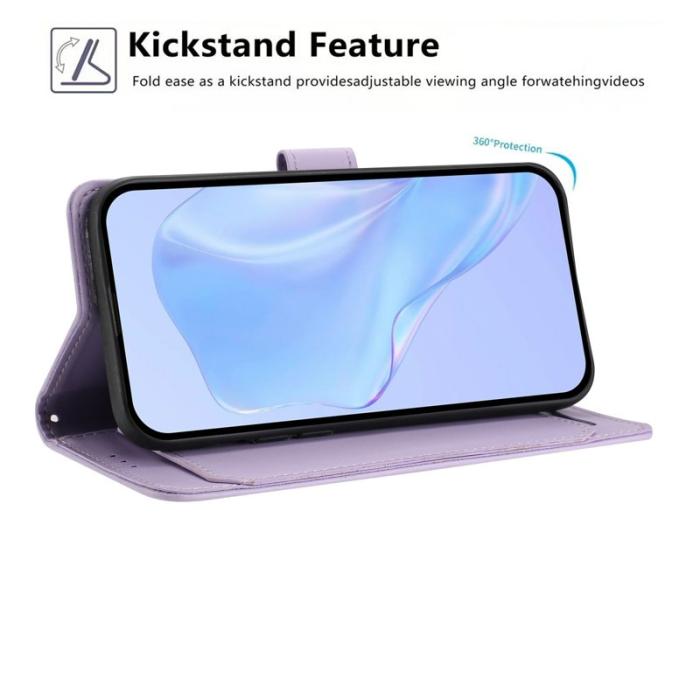 OEM - Samsung Galaxy S26 Ultra Fodral Med Rem Flera Kortfack - Lila