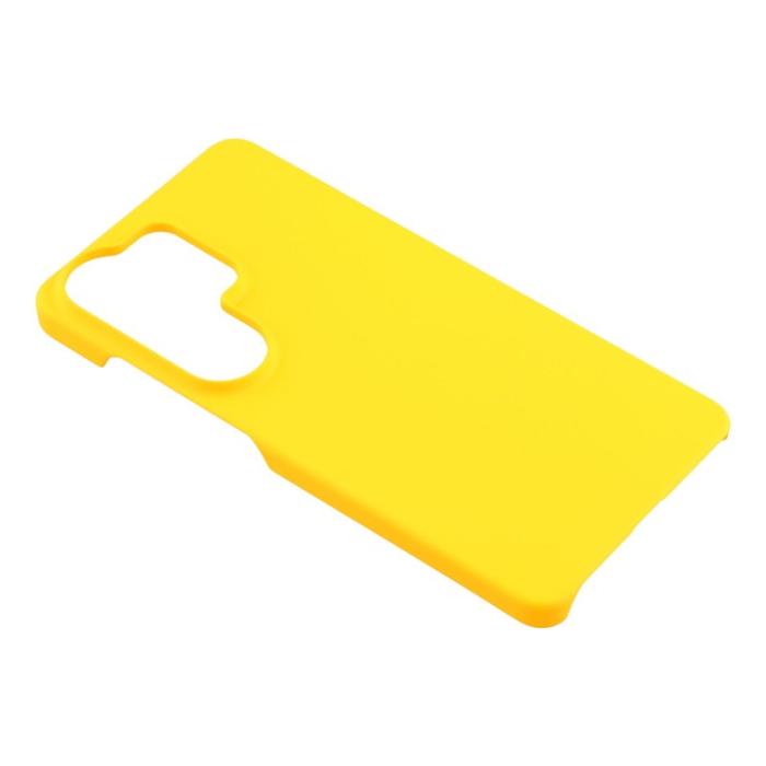 OEM - Samsung Galaxy S26 Ultra Skal Hård PC Stöttålig Minimalistisk - Gul