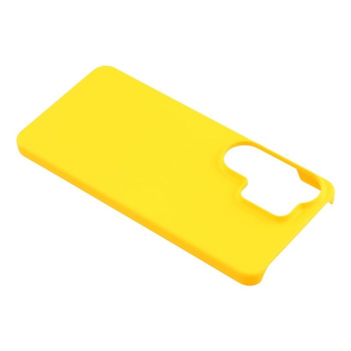 OEM - Samsung Galaxy S26 Ultra Skal Hård PC Stöttålig Minimalistisk - Gul