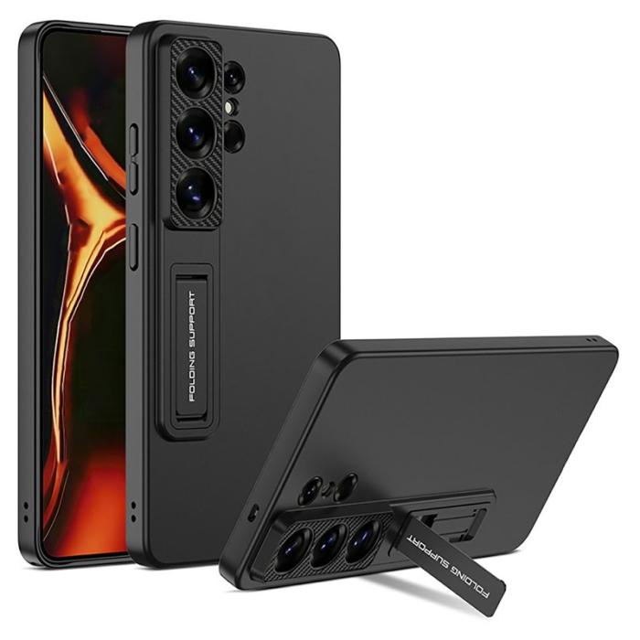 OEM - Samsung Galaxy S26 Ultra Skal Kickstand Hård PC - Svart