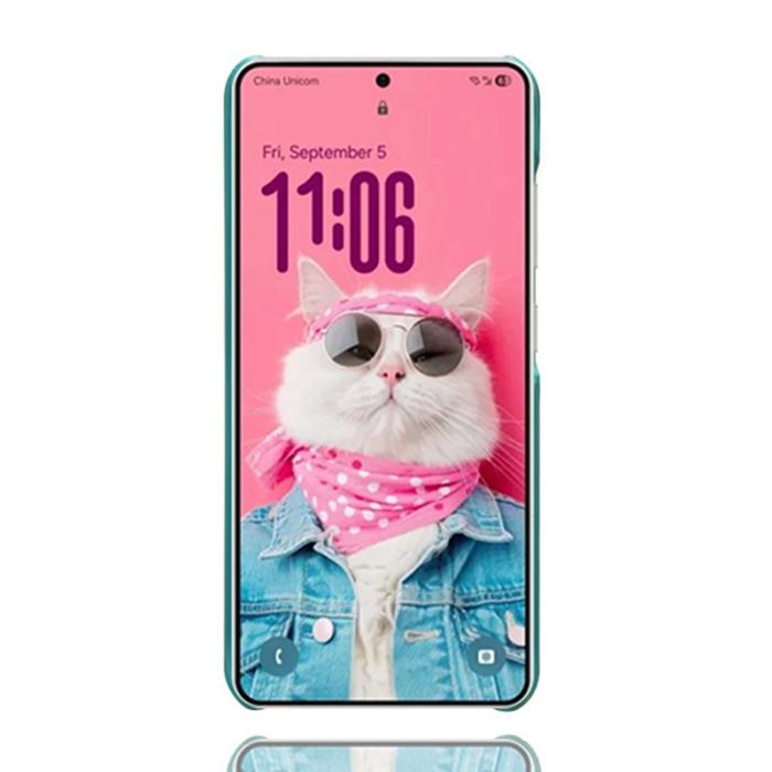 OEM - Samsung Galaxy S26 Ultra Skal Konstläder Hård PC Skydd - Grön