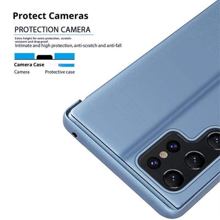 OEM - Samsung Galaxy S26 Ultra Skal Med Fönster PU Läder - Lila