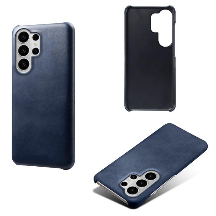 OEM - Samsung Galaxy S26 Ultra Skal PU Läder Hård PC Skydd - Blå