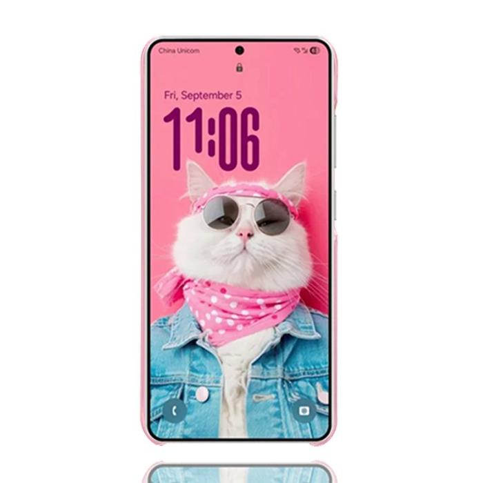 OEM - Samsung Galaxy S26 Ultra Skal PU Läder Hård PC Skydd - Roséguld