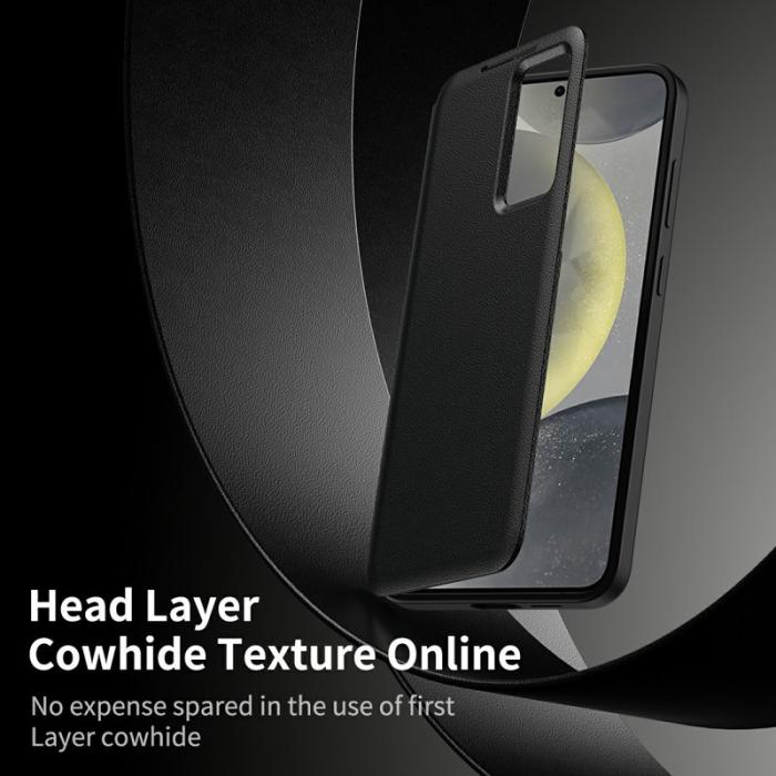 OEM - Samsung Galaxy S26 Ultra Skal PU Läder Smart View - Svart