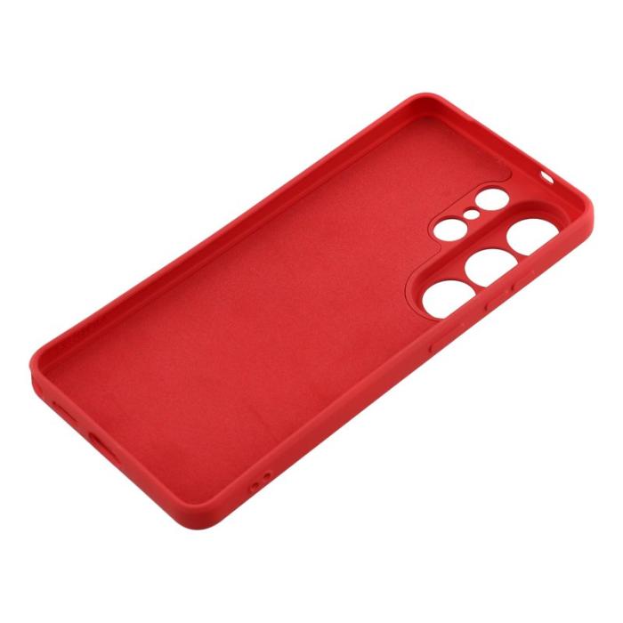 OEM - Samsung Galaxy S26 Ultra Skal TPU Mjuk Anti-Scratch - Hawthorn Red