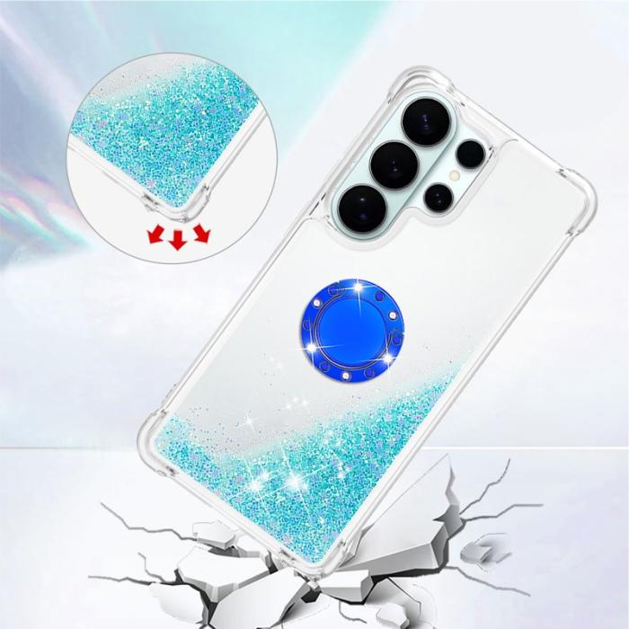 OEM - Samsung Galaxy S26 Ultra Skal TPU Stöd Fodral - Blå / Pentagram