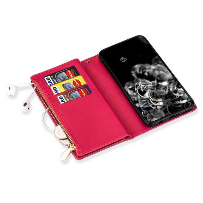 OEM - Starry Sky Samsung Galaxy S26 Fodral Äkta Läder - Rosa