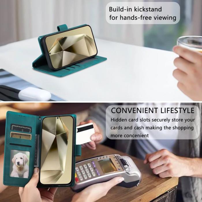 OEM - Samsung Galaxy A35 5G Fodral Konstläder - Mintgrön