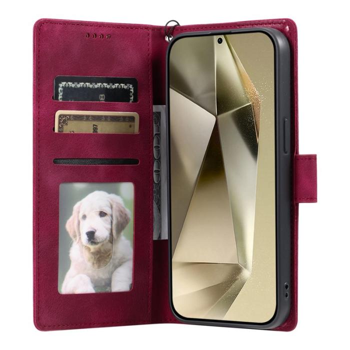 OEM - Samsung Galaxy A35 5G Fodral Konstläder - Rosa